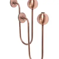 Крючок - держатель для штор CAPPIO KS056, медь, 2 шт.