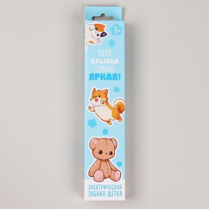 Зубная щётка детская электрическая «Самая яркая улыбка», мод LСT-01, 19 х 2,5 см Зубная щётка детская электрическая «Самая яркая улыбка», мод LСT-01, 19 х 2,5 см