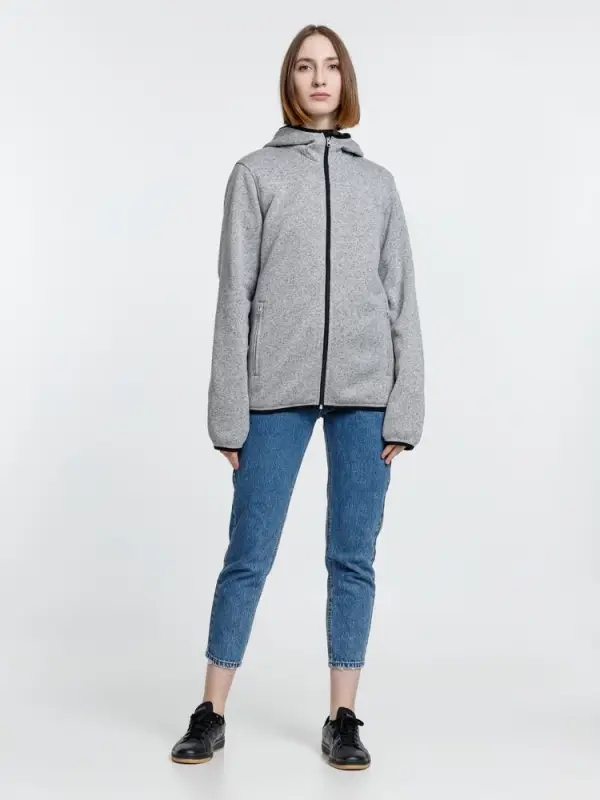 Куртка с капюшоном унисекс Gotland, серая, размер M Куртка с капюшоном унисекс Gotland, серая, размер M