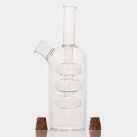 Бутылка для соуса и масла 2 в 1 &laquo;Фьюжн&raquo;, 250/100 мл, 8&times;6&times;20 см