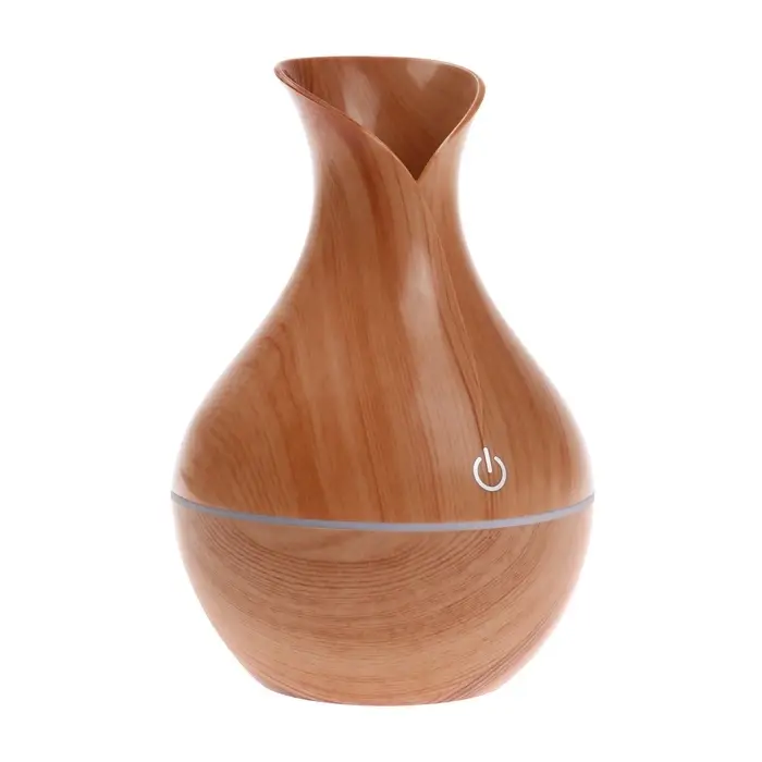 Увлажнитель воздуха LHU-01, ультразвуковой, 200 мл, с подсветкой, светлое дерево