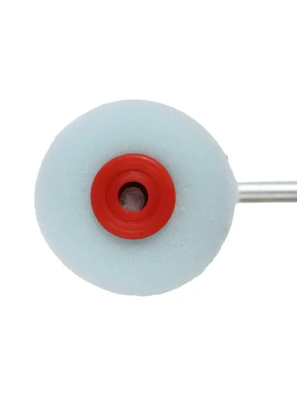 Валик ЛОМ, поролон, 65 мм, рукоятка d=6 мм, D=16 мм, 2 запасных шубки