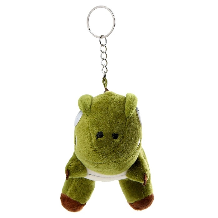 Мягкая игрушка «Динозаврик» на брелоке, 14 см, цвет МИКС Мягкая игрушка «Динозаврик» на брелоке, 14 см, цвет МИКС