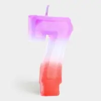 Свеча цифра для торта &laquo;7&raquo;, 8&times;3.75&times;1 см