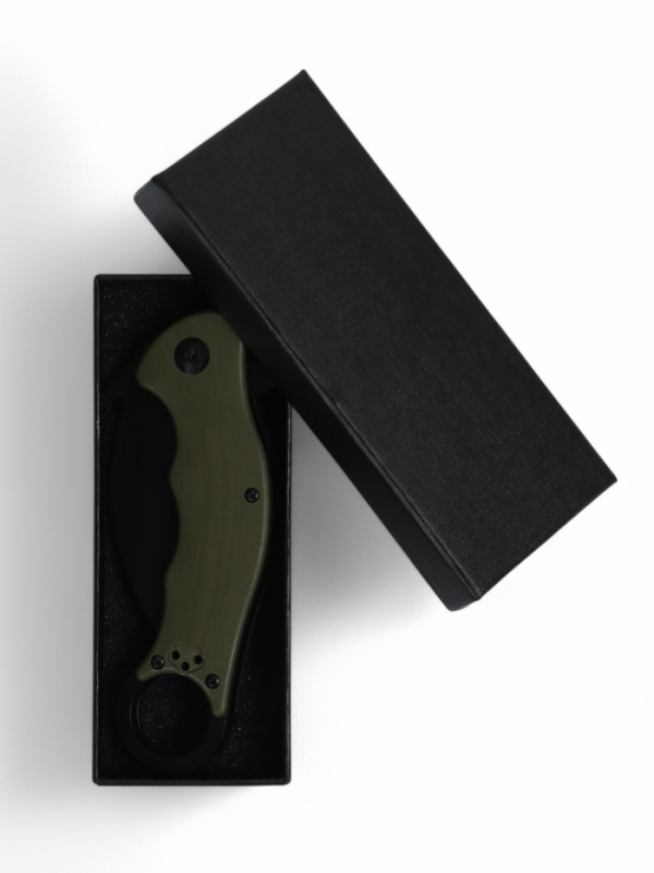 Нож-керамбит складной, 20см, клинок 75мм/3,8мм