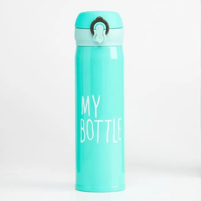 Термос My bottle, 500 мл, 7&times;22 см, МИКС