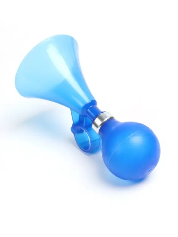 Клаксон, пластик, в индивидуальной упаковке, синий