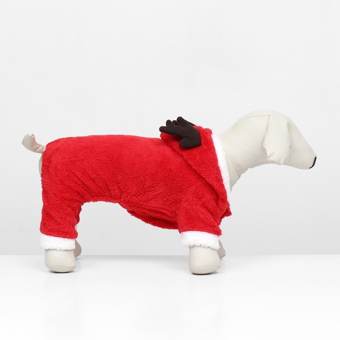 Новый год. Новогодний костюм Новый год. Новогодний костюм "Олень", M (ДС 25 , ОГ 37 см), красный