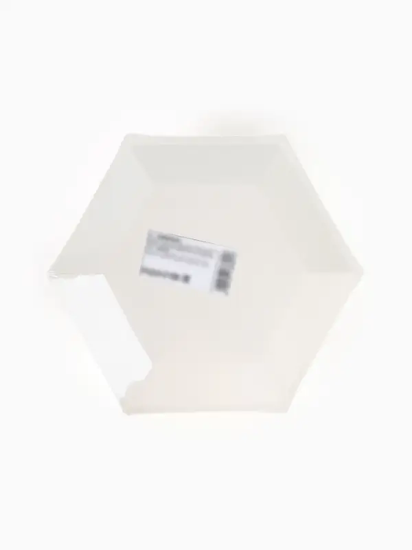 Набор посуды для праздника на 20 персон, белый с золотом (тарелки 23 см, стакан 250 мл)