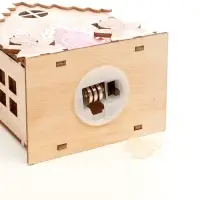 Ёлочная игрушка &laquo;Подружки пряни&raquo; 12&times;8.5 см, подвеска, от батареек AG10&times;3, свечение тёплое белое