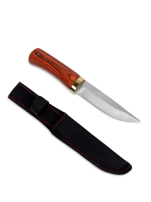 Нож охотничий &laquo;Алвар&raquo; 24.5 см, клинок 130 мм/3 мм, коричневый