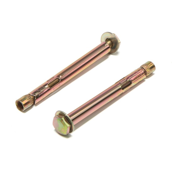 Анкерный болт ЛОМ, оцинкованный, 10х100 мм, 65 шт Анкерный болт ЛОМ, оцинкованный, 10х100 мм, 65 шт