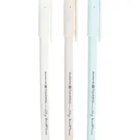 Ручка шариковая, BrunoVisconti PointWrite Milky, 0.38 мм, стержень синий, МИКС