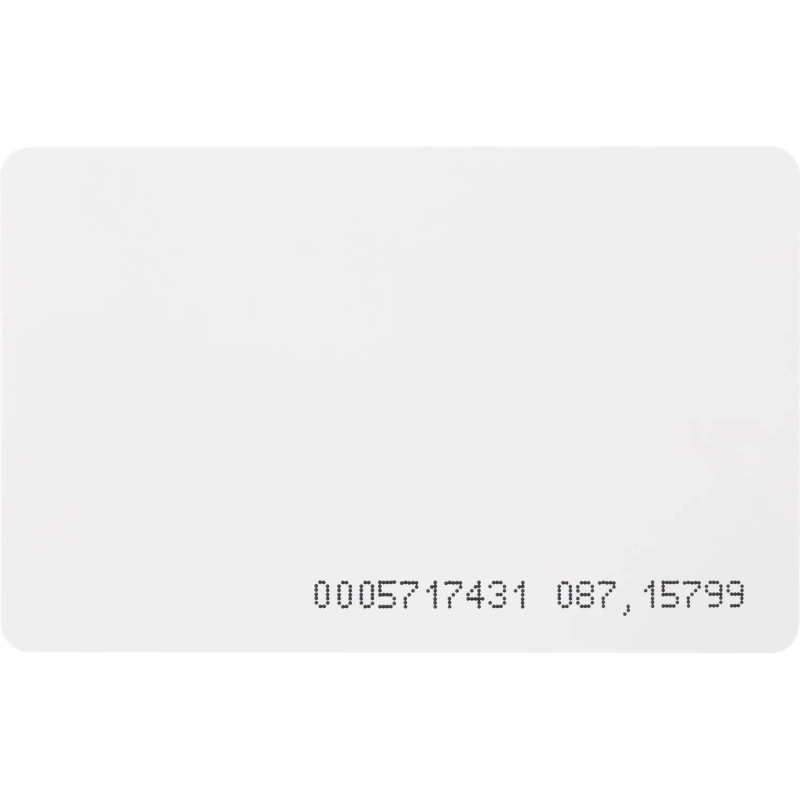 Карта бесконтактная Bigtech EM-Marine тонк чтен под печ. с ном (50 шт/уп.)