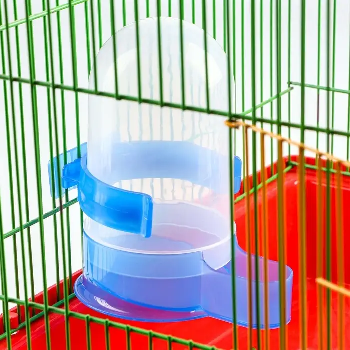 Поилка для птиц 500 мл, микс цветов Поилка для птиц 500 мл, микс цветов