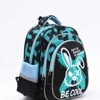 Ранец с эргономичной спинкой 3 отделения, средний "Хулиган"