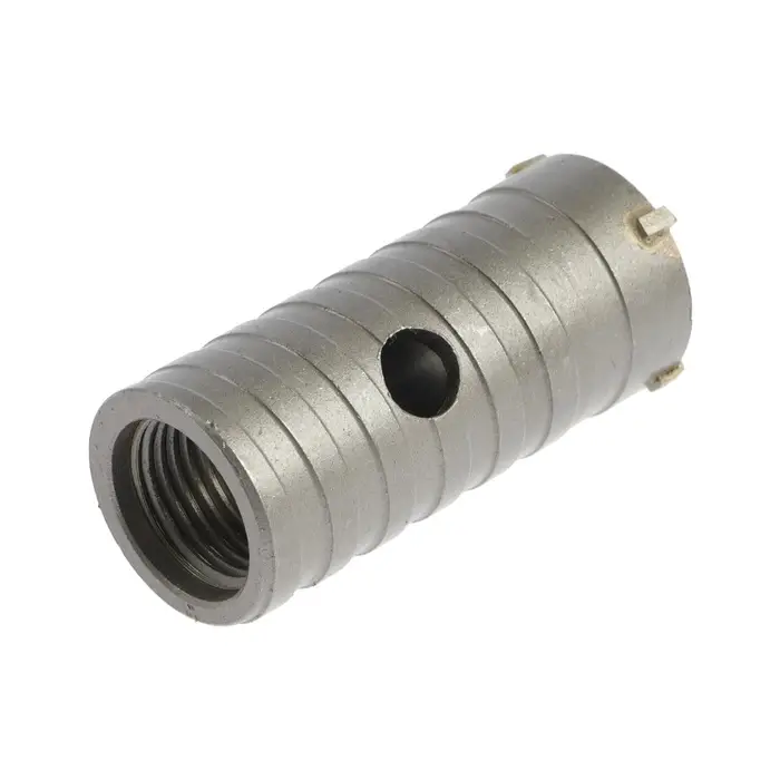 Коронка буровая ТУНДРА, высота 60 мм, М22&times;33 мм