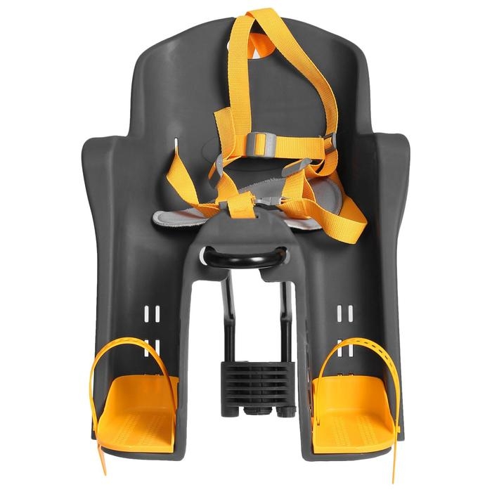 Велокресло переднее BG-6, крепление на раму, цвет тёмно-серый Велокресло переднее BG-6, крепление на раму, цвет тёмно-серый