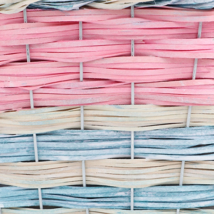 Набор корзин из 3 шт, 28x28xH19 см, 23x23xH17 см, 18x18xH15 см, тополь Набор корзин из 3 шт, 28x28xH19 см, 23x23xH17 см, 18x18xH15 см, тополь