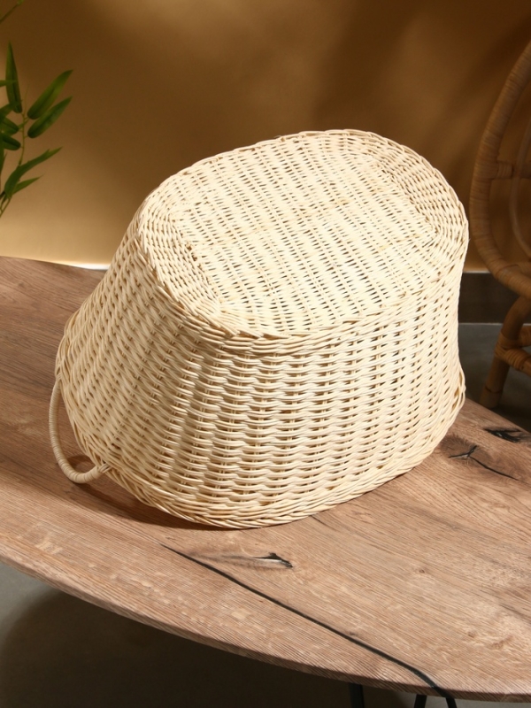 Корзина для белья, 46х36х32 см, ротанг