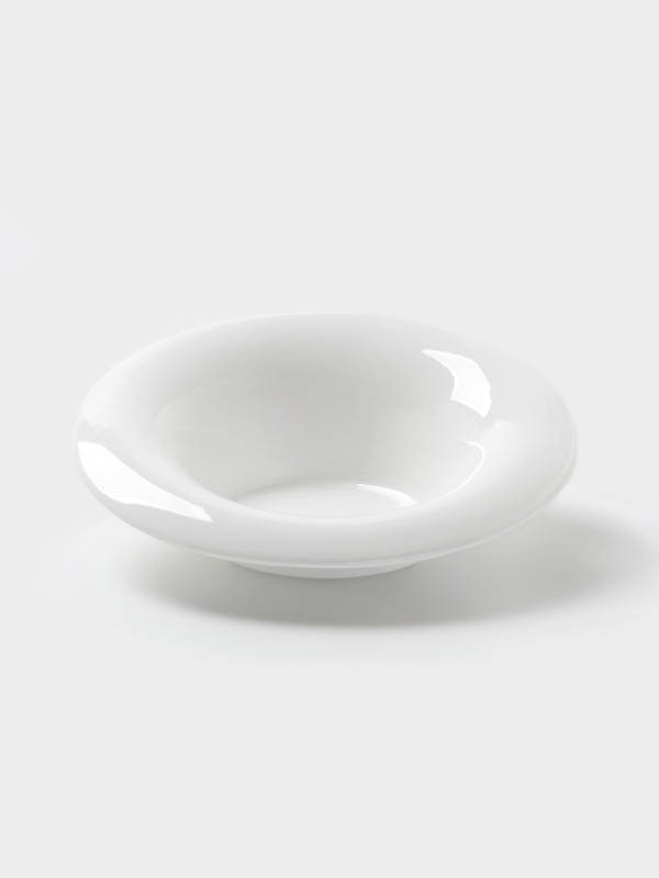 Тарелка Hanna Knövell, 25.5×22 см, фарфор, белая