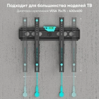 Кронштейн для телевизора Onkron 32-70 наклонный, черный TM5