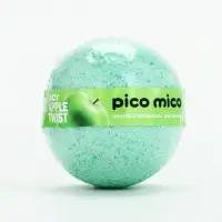 Бомбочка для ванны, 120 г, аромат сочное яблоко, PICO MICO