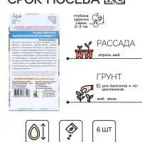 Семена Огурец &laquo;Красавчик Хикмет&raquo;, F1, для балконов и подоконников, 6 шт., &laquo;Уральский Дачник&raquo;