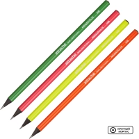 Карандаш чернографитный Megapolis заточ. HB, б/ласт