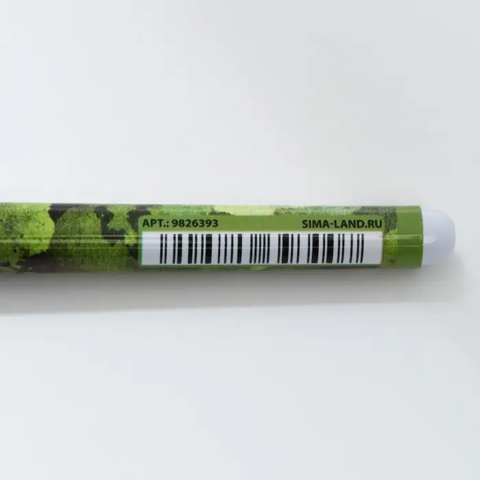 Ручка шариковая, синяя паста 1.0 мм с колпачком пластик &laquo;Настоящий защитник&raquo;