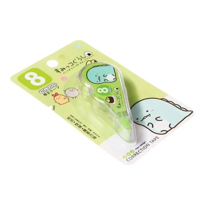 Корректор-лента 3 м х 5 мм, блистер, европодвес, корпус прозрачный с рисунком МИКС Корректор-лента 3 м х 5 мм, блистер, европодвес, корпус прозрачный с рисунком МИКС