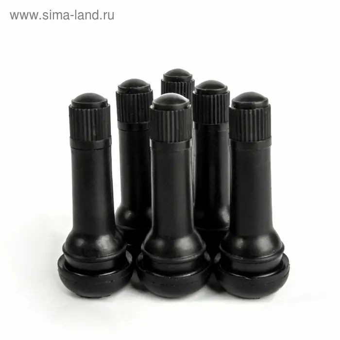 Вентиль для бескамерных шин, TR414, пластик, чёрный Вентиль для бескамерных шин, TR414, пластик, чёрный