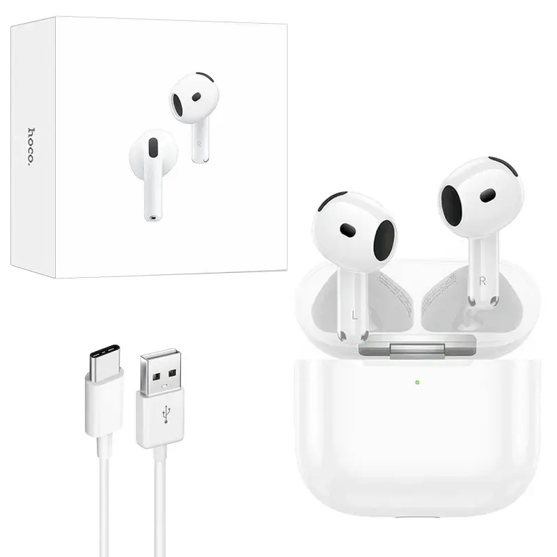 Гарнитура EW83 Bluetooth True Wireless Stereo Headset HOCO белая Гарнитура EW83 Bluetooth True Wireless Stereo Headset HOCO белая