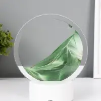 Светильник настольный СТАРТ Sands, LED, 10 Вт, USB, 16&times;16&times;20 см, 3хAA, зелёный