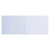 Блокнот для зарисовок 160 х 200 мм, 40 листов на гребне по короткой стороне "Лошади", обложка мелованный картон, твёрдая подложка, блок 100 г/м&sup2;