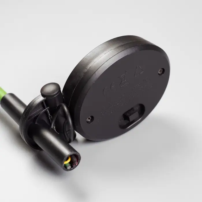 Садовый светильник &laquo;Лилия синяя&raquo;, уличный, на солнечной батарее, 80 см, 4 LED, свечение мульти