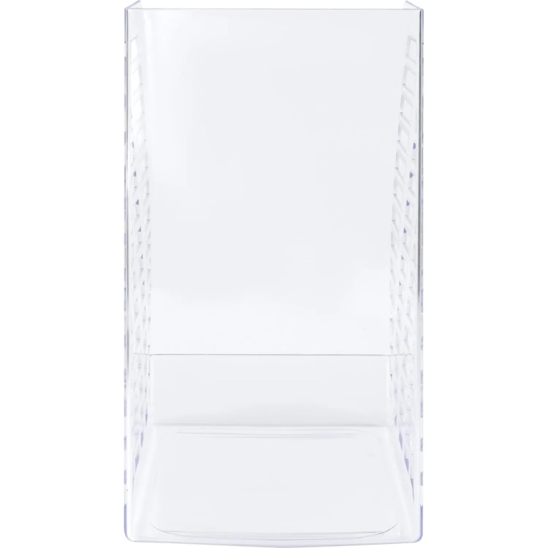 Лоток вертикальный для бумаг СТАММ XXL прозрачный, ширина 160 мм ЛТВ-30554