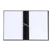 Папка &laquo;Выпускная квалификационная работа&raquo; А4, бумвинил, гребешки/сутаж, (без бумаги) чёрная