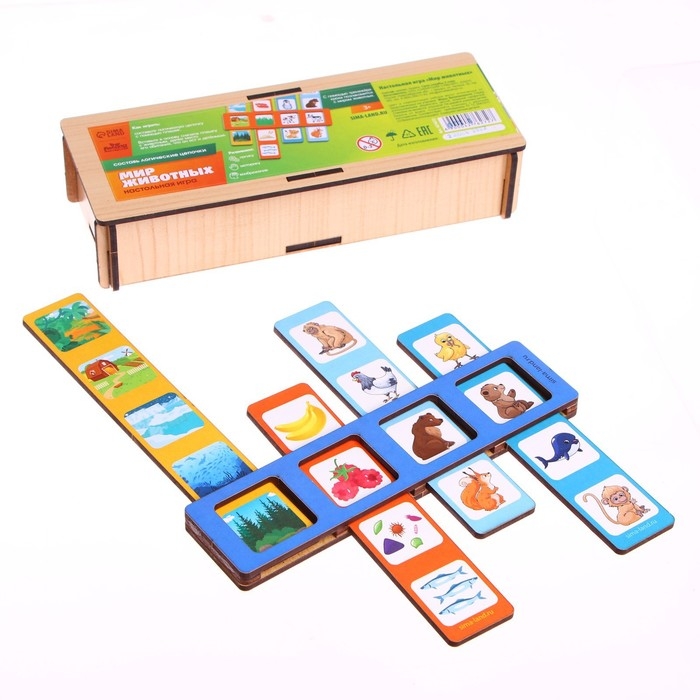 Настольная игра «Мир животных» Настольная игра «Мир животных»