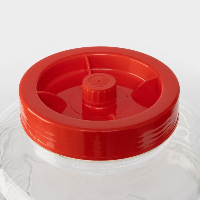 Банка стекляннаяс гидрозатвором, 15 л Банка стекляннаяс гидрозатвором, 15 л