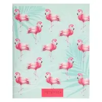 Тетрадь 96 листов в клетку, Calligrata &laquo;Фламинго&raquo;, МИКС