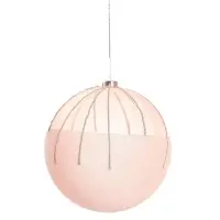 Ёлочный шар &laquo;Николь&raquo;, новогодний, d=20 см, розовый