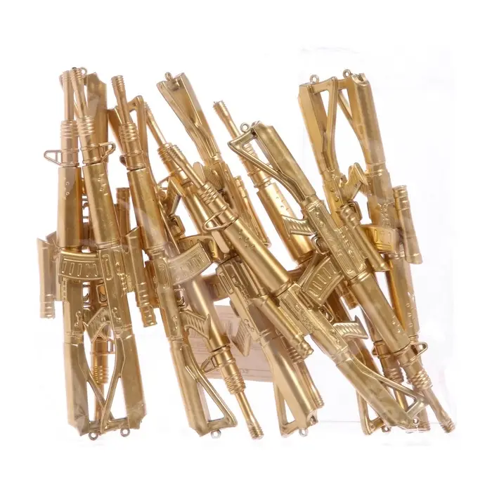 Ручка - прикол гелевая, «Винтовка», стержень синий