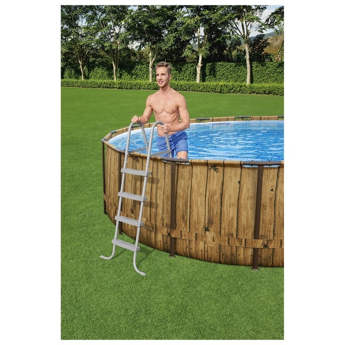 Лестница для бассейнов, высота 122 см, 58336 Bestway Лестница для бассейнов, высота 122 см, 58336 Bestway