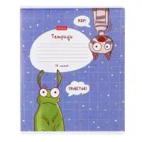 Тетрадь 18 листов в клетку "Забавные животные", обложка мелованный картон, МИКС Тетрадь 18 листов в клетку "Забавные животные", обложка мелованный картон, МИКС