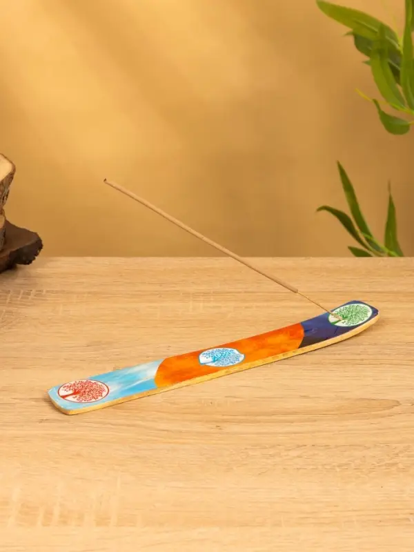 Подставка под благовония &laquo;Древо жизни&raquo;, 26&times;4 см, манговое дерево