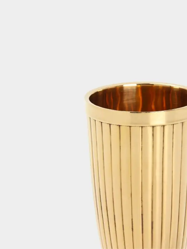 Стакан &laquo;Милк шейк&raquo;, 5.5&times;5.5&times;11 см, латунь