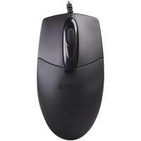 Мышь компьютерная A4Tech (OP-720 PS2 (BLACK)) оптическая (1000dpi/3but)