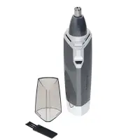 Триммер для волос Luazon LTRI-01, для носа и ушей, от батареек 1хАА, серый