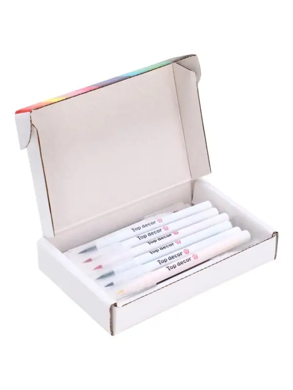 Пищевые маркеры Top decor, 15 цветов